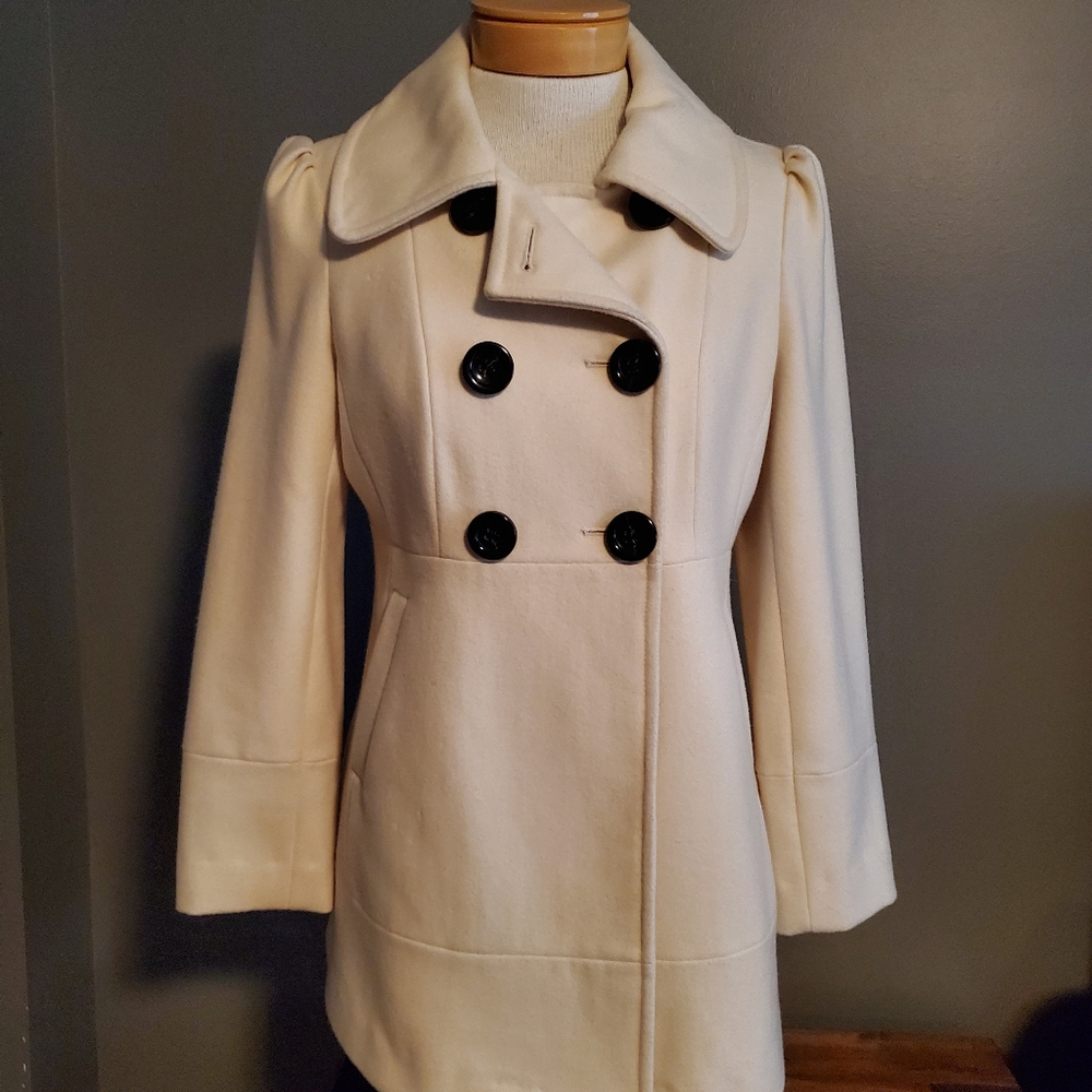 Guess Coat - cream color